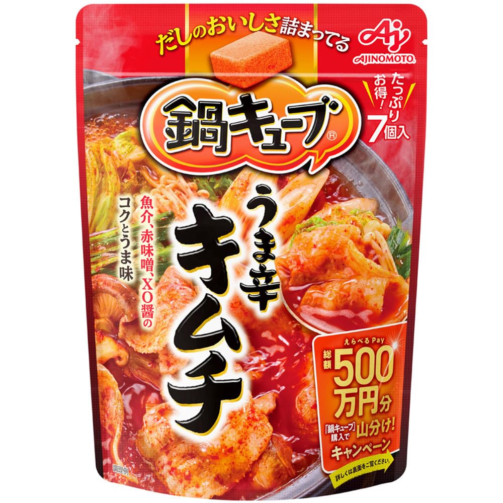 Lẩu Ajinomoto Kimchi Cay Ngon 7 Miếng
