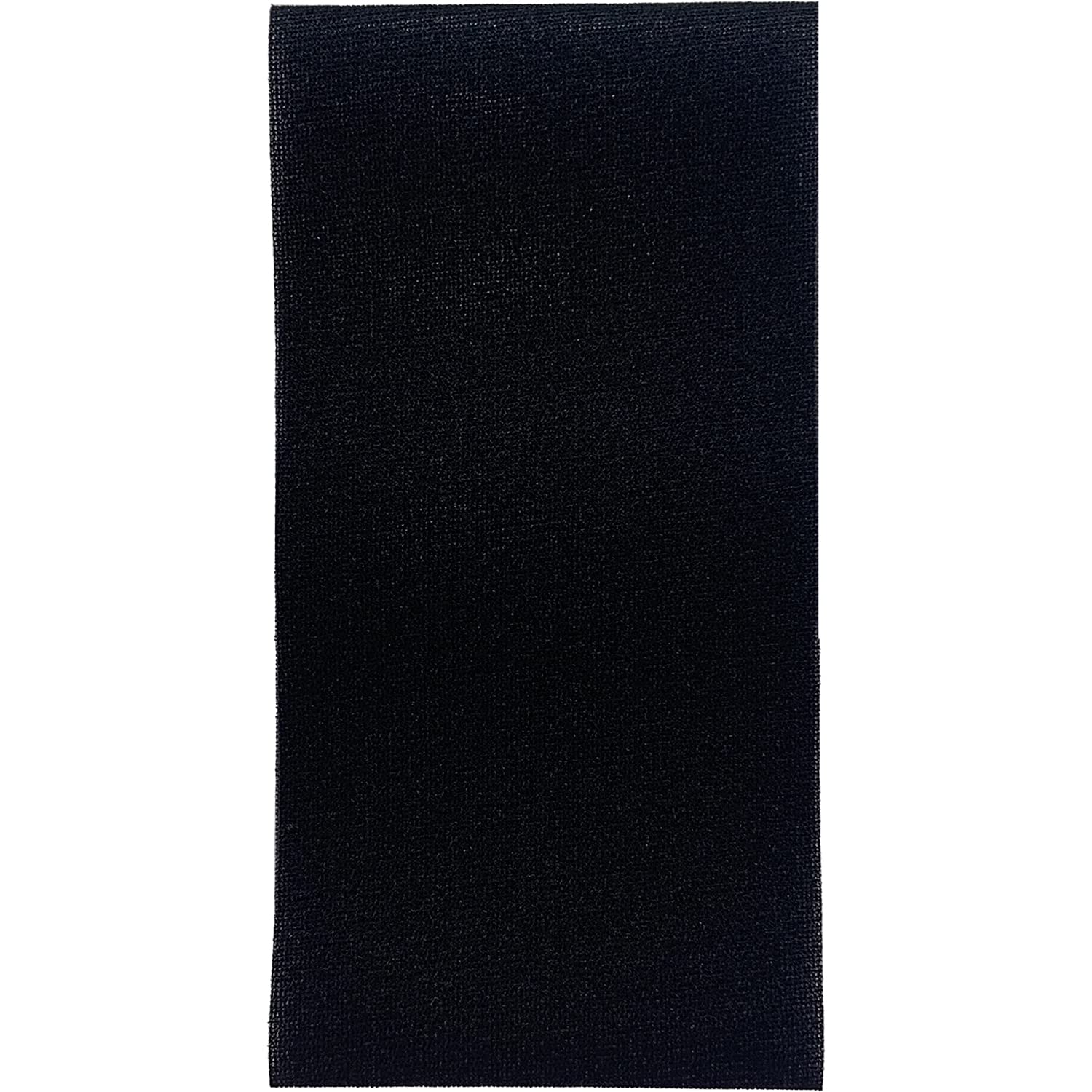 CAPTAIN88 Captain Easy Repair Series Inner Repair Sheet 6cm Width x Length 25cm #1 Black Iron on CP173