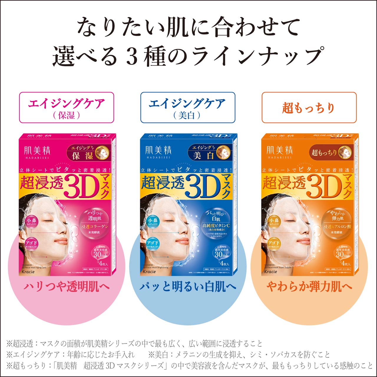 피부 미정 초침투 3D 마스크 (에이징 보습) 4장