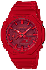 [Casio] G-Shock Watch [Domestic Genuine Product] Carbon Core Guard GA-2100-4AJF Men's Red
