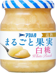 Aohata Whole Fruit White Peach 250g x 3 Jam All Fruit Sugar Free