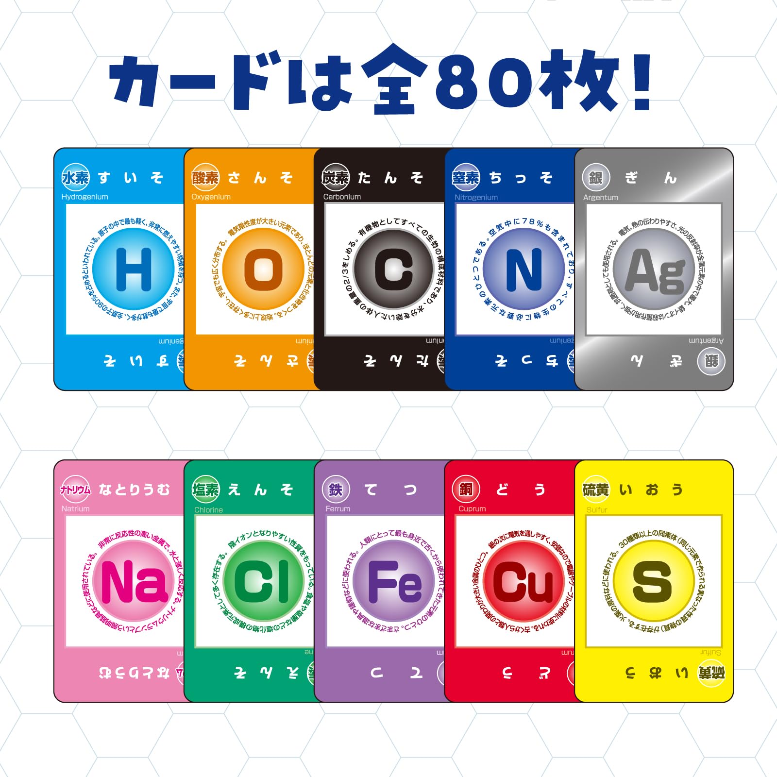 Artec Atomic Model Card Game, Educational Toy, Science, Chemistry, Elements, Memorization, Elementary School Students, Middle School Students, 94695