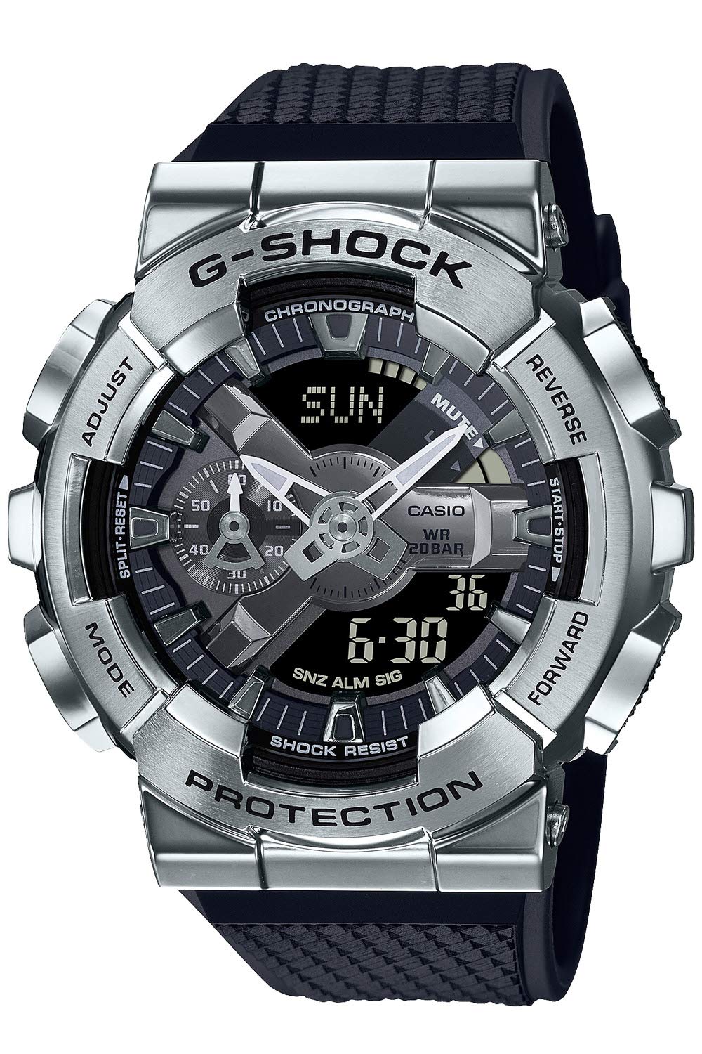 [Casio] G-Shock Watch [Domestic Genuine Product] Metal Covered GM-110-1AJF Men's