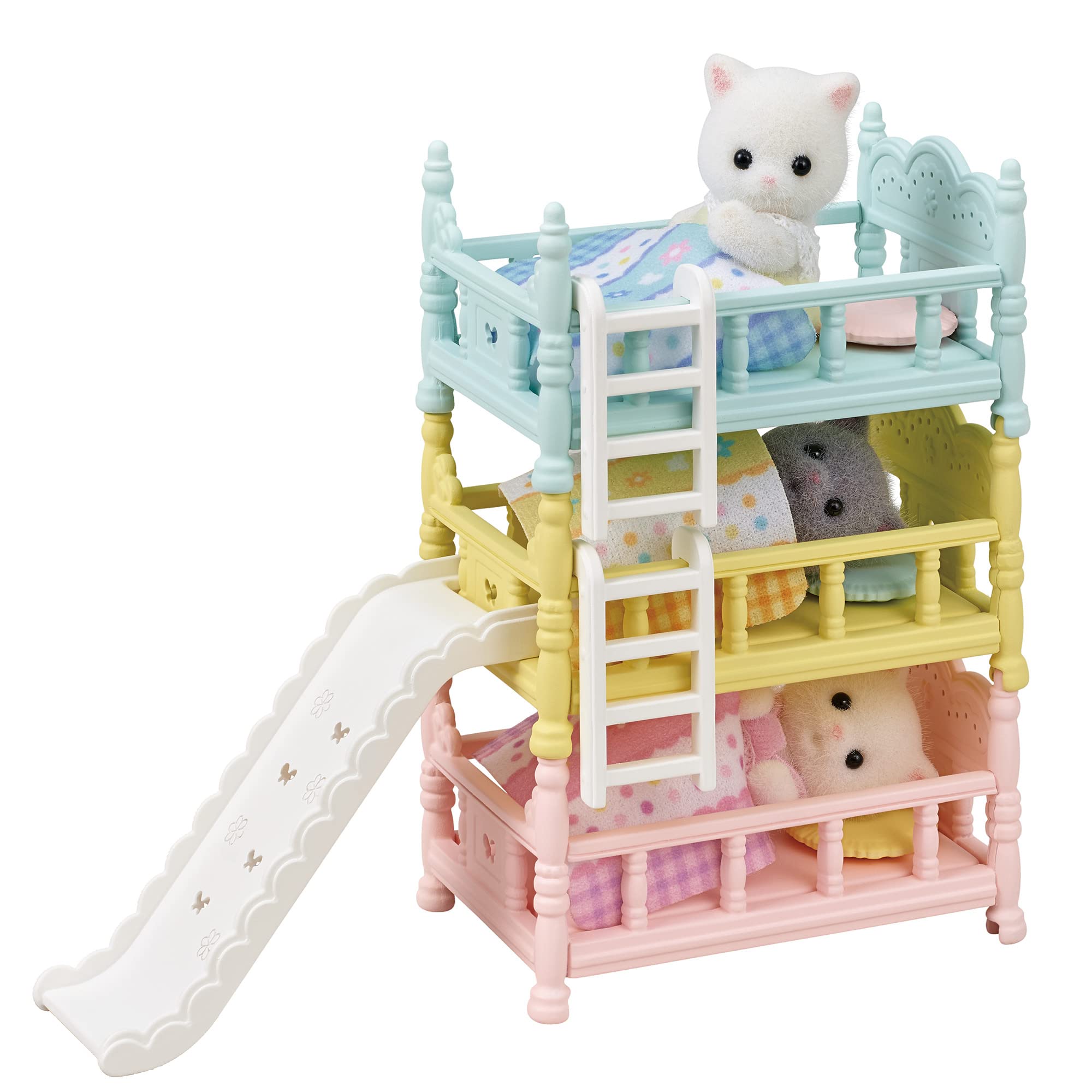 실바니아 패밀리 가구 【아기 3단 침대】 카-219 ST 마크 인증 3세 이상 장난감 인형 집 Sylvanian Families 에포크사 EPOCH