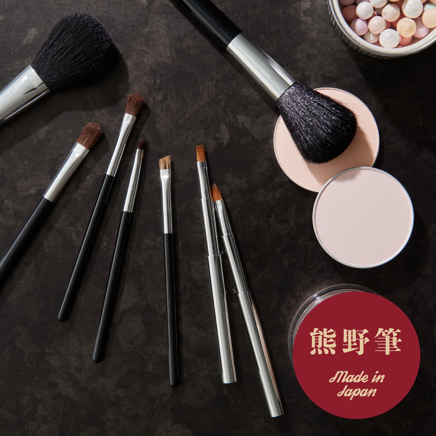 Kai KAI Makeup Brush cosmeup Eyebrow Brush Kumano Brush HC3754
