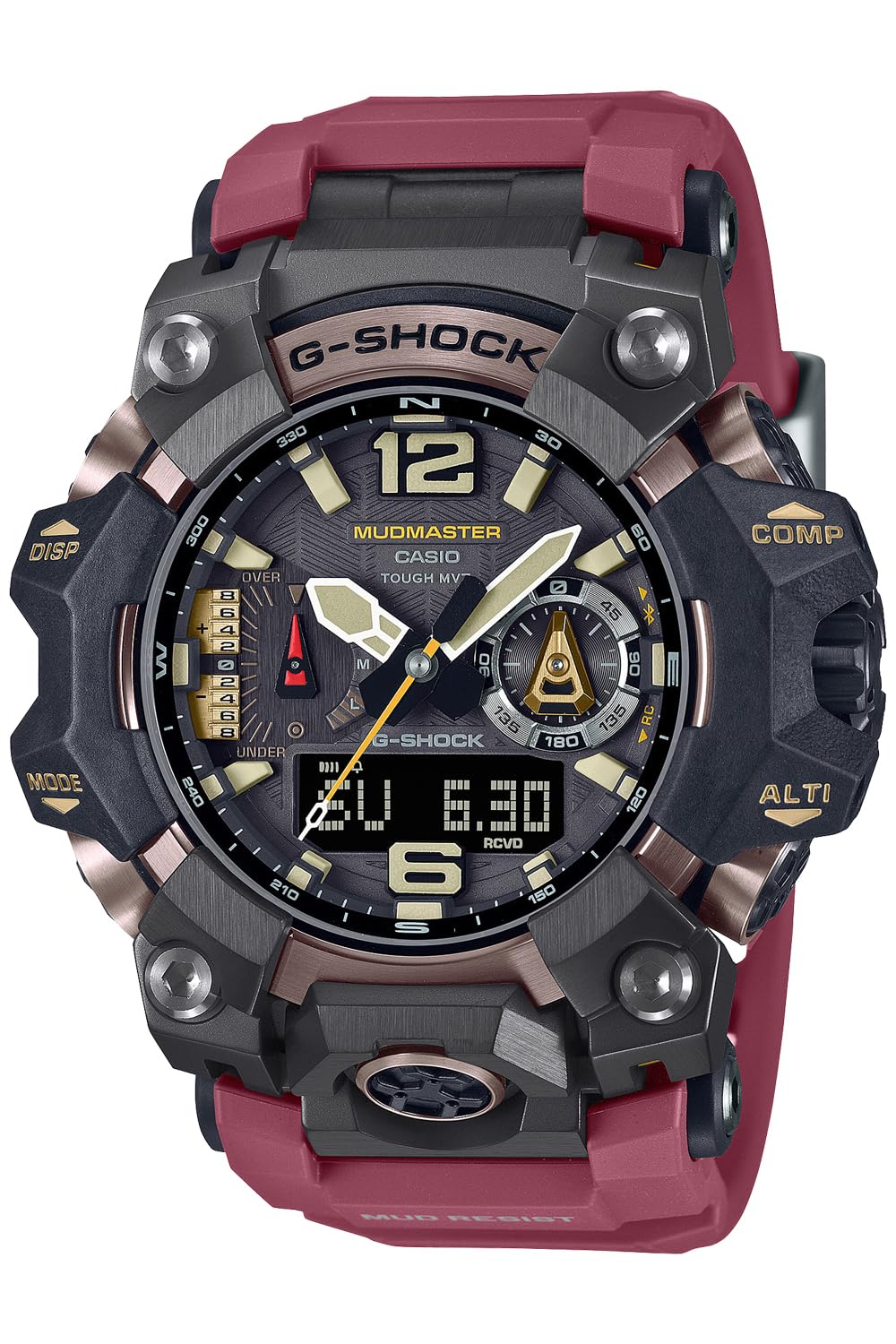 [Casio] G-Shock Watch [Domestic Genuine Product] GWG-B1000-1A4JF Men's Red