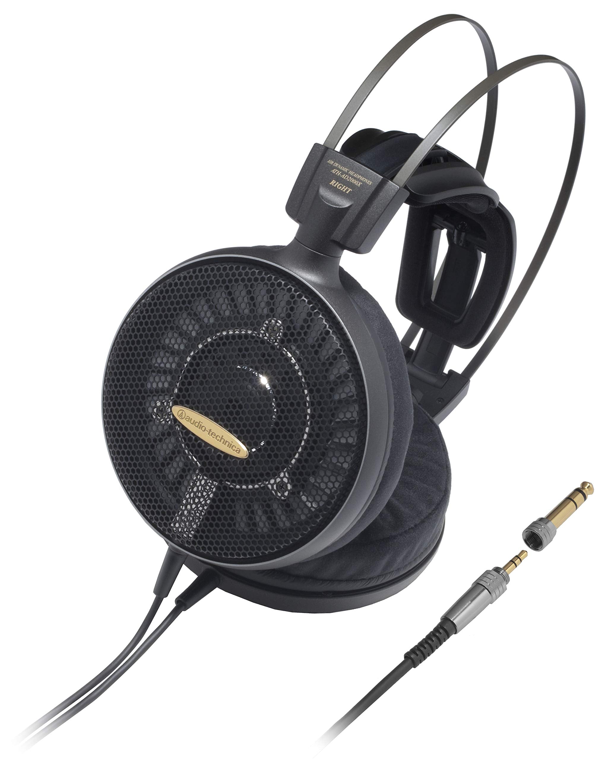 Audio Technica ATH-AD2000X Headphones Wired Open Type High Resolution Sound Source Compatible Cable 3m