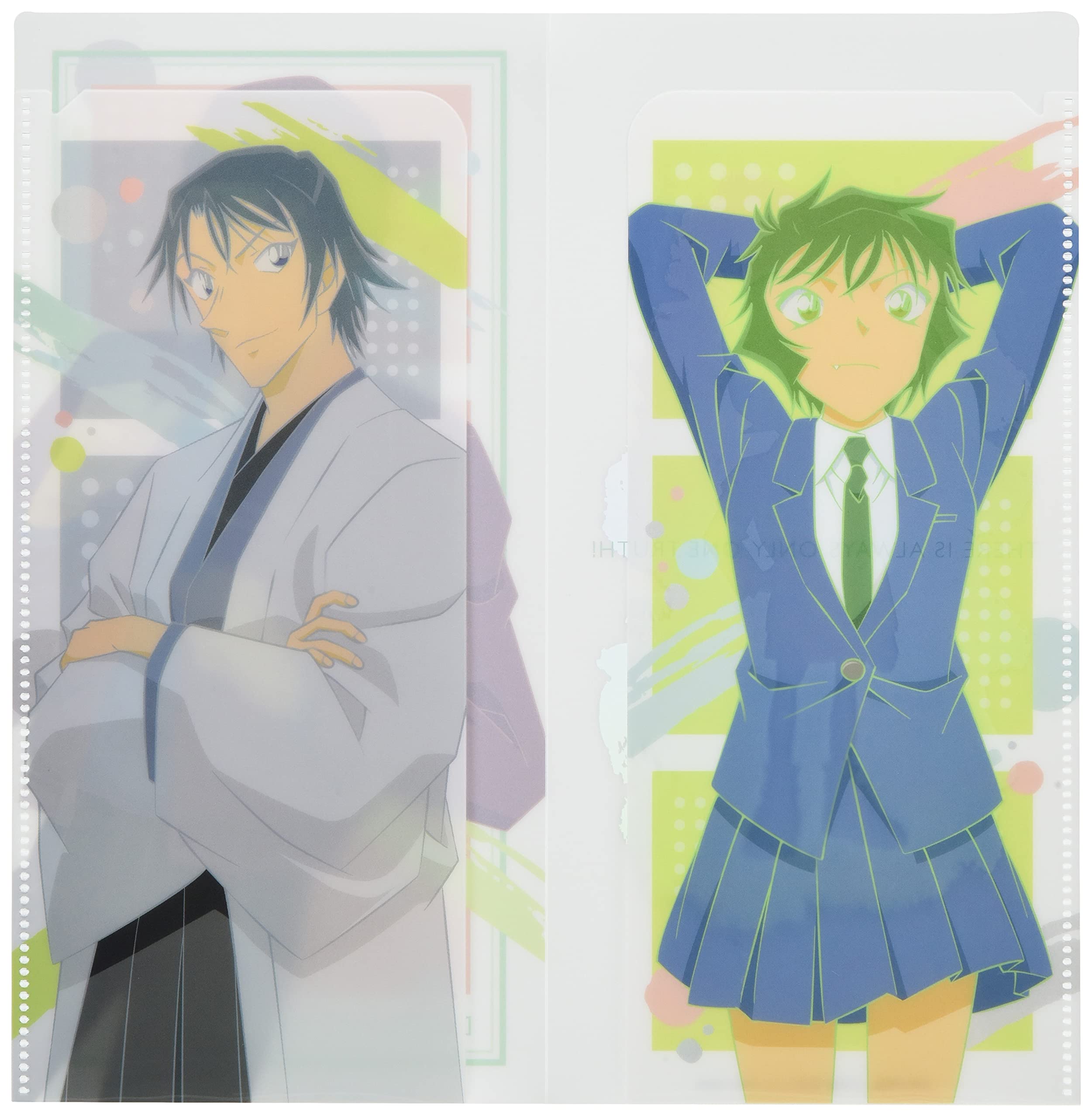 ENSKY ซองใส่ตั๋วแฟ้มใส ขนาด A4 Detective Conan A Set