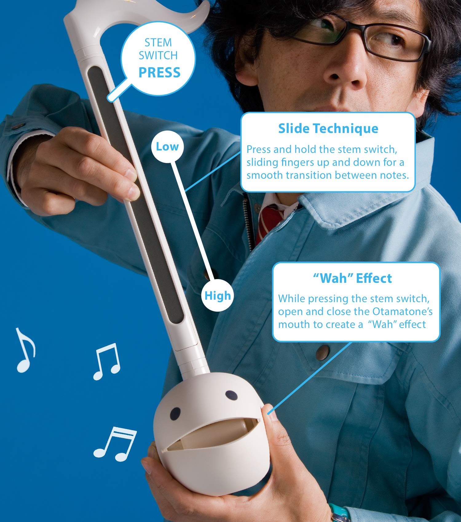 Otamatone立方体弹技术黑色
