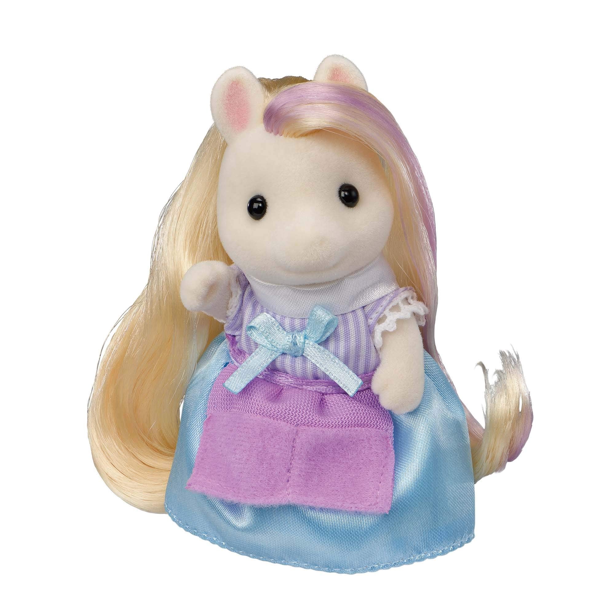 Tiệm làm tóc Sylvanian Families [Bộ làm tóc Pony sành điệu] Chứng nhận Fu-15 ST Mark dành cho Nhà búp bê đồ chơi từ 3 tuổi trở lên EPOCH
