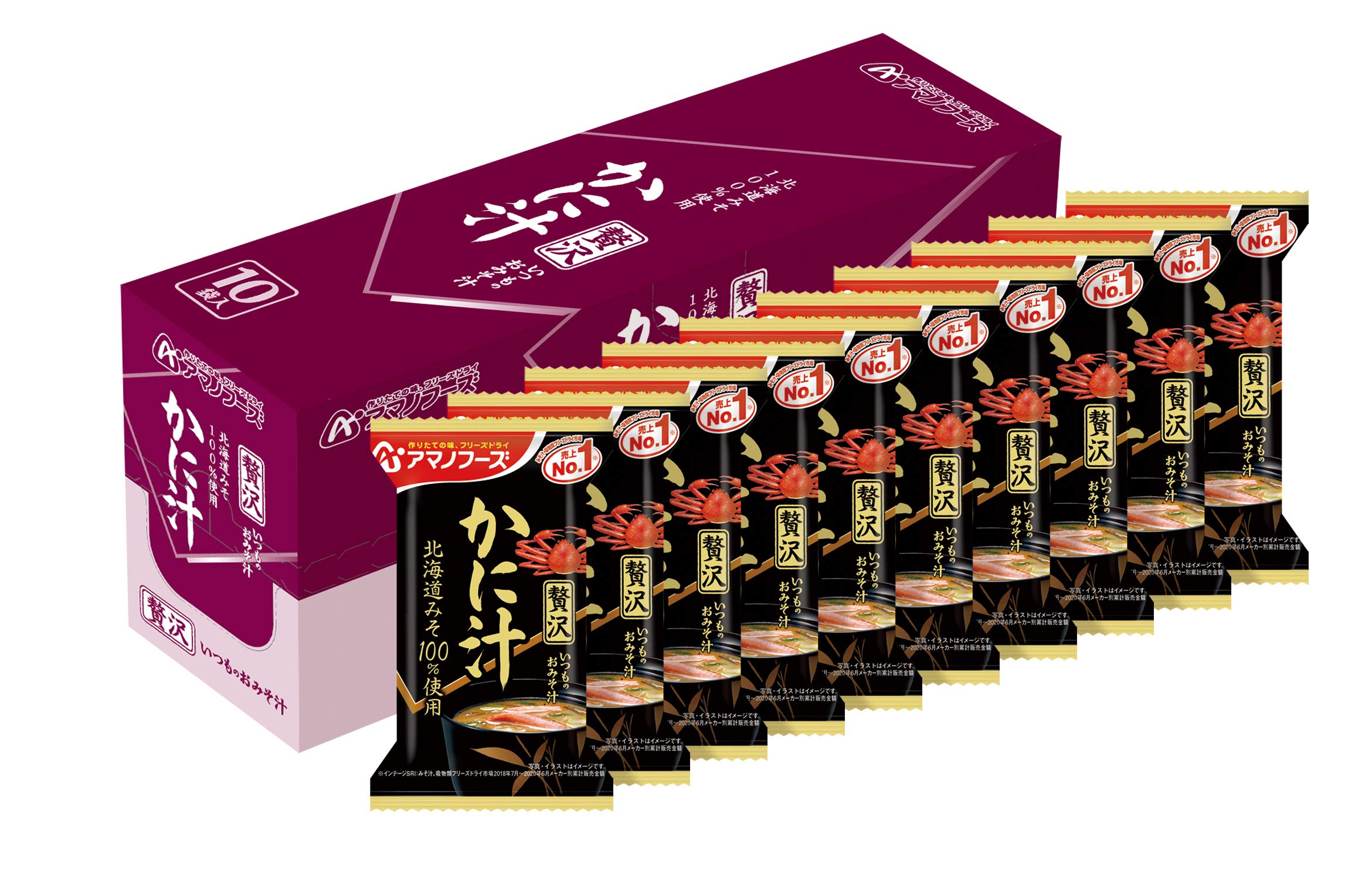 아마노 푸즈 평소 오미소 국물 사치스럽게 국물 9g×10봉