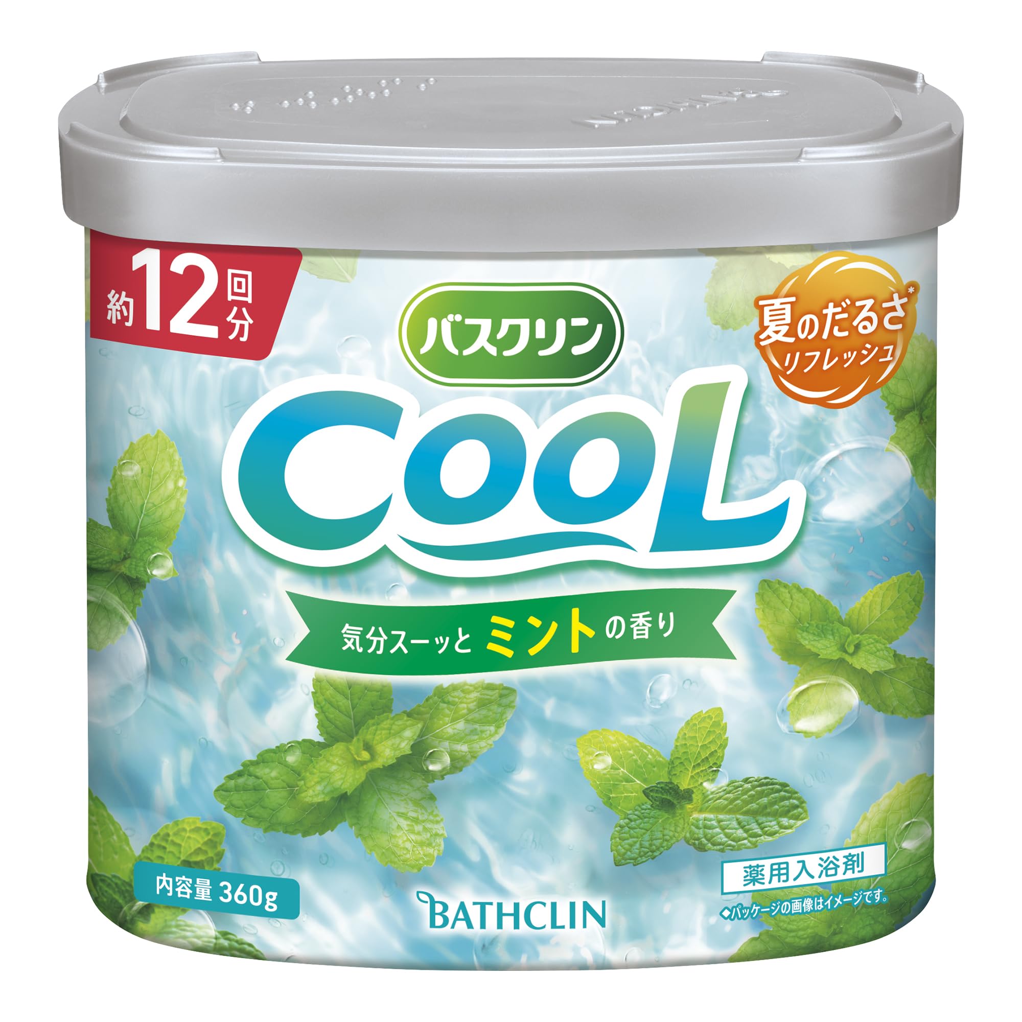 바스크린 쿨 민트의 향기 [의약부외품] 약용 입욕제 분말 360g(약 12회분)