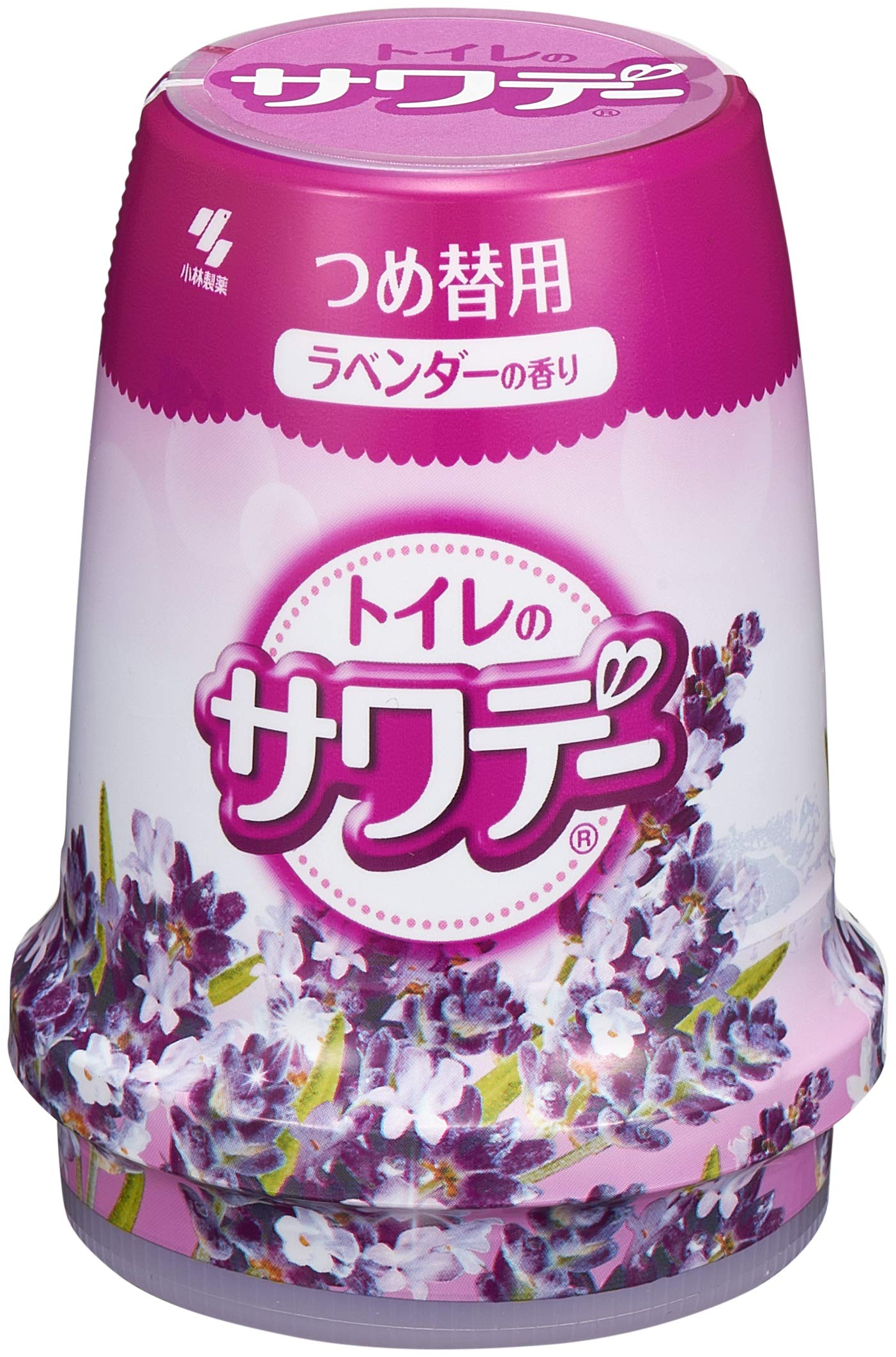 Sawaday Calming Lavender Scent Deodorant Air Freshener for Toilet Refill 140g