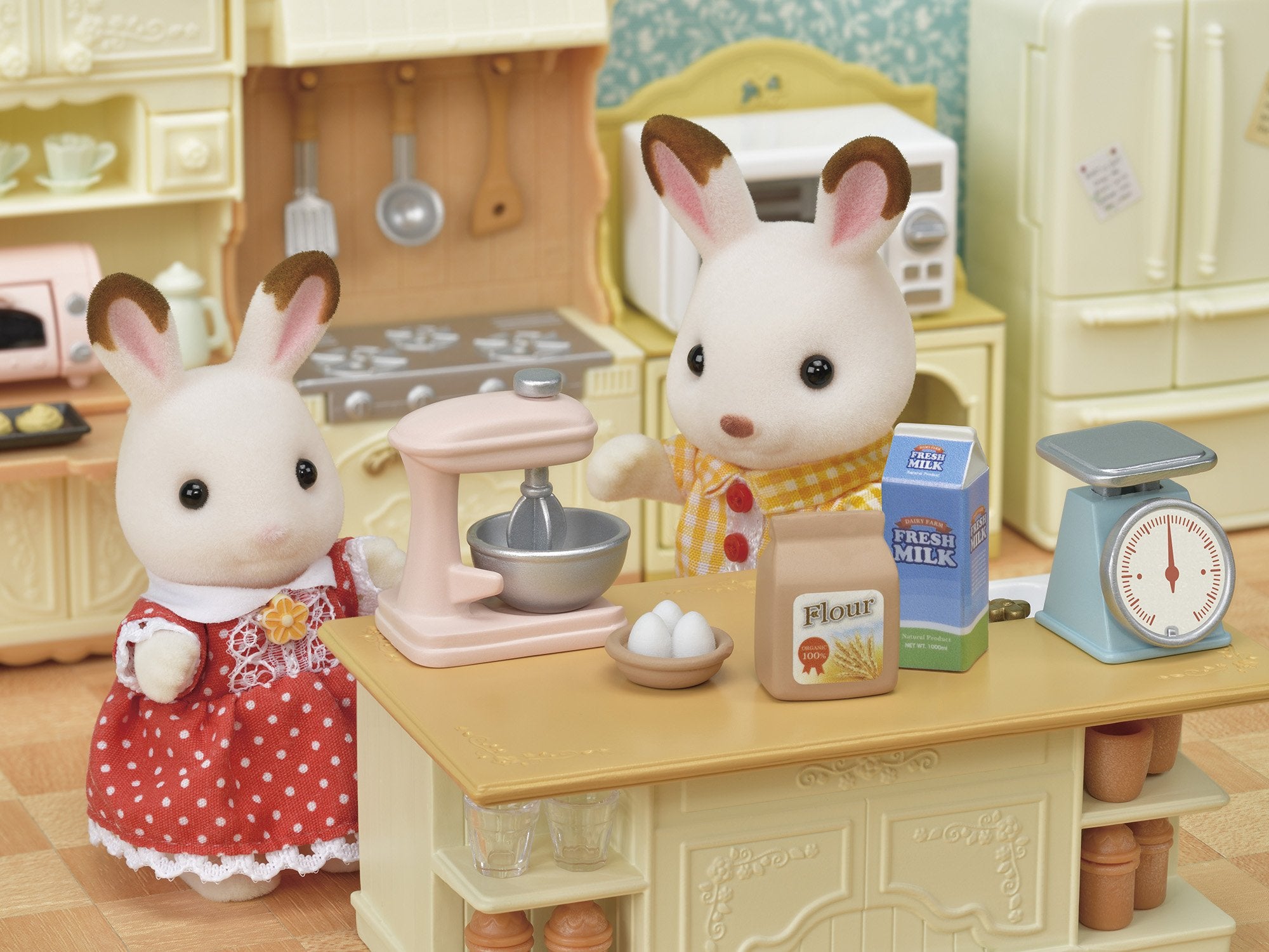 실바니아 패밀리 가구 【아일랜드 키친】 카-423 ST 마크 인증 3세 이상 장난감 인형 집 Sylvanian Families 에포크사 EPOCH