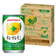 킬레이트 레몬 통판 한정 155ml × 30캔 구연산 비타민 c 1350mg 레몬 과즙 탄산 음료 포카 삿포로