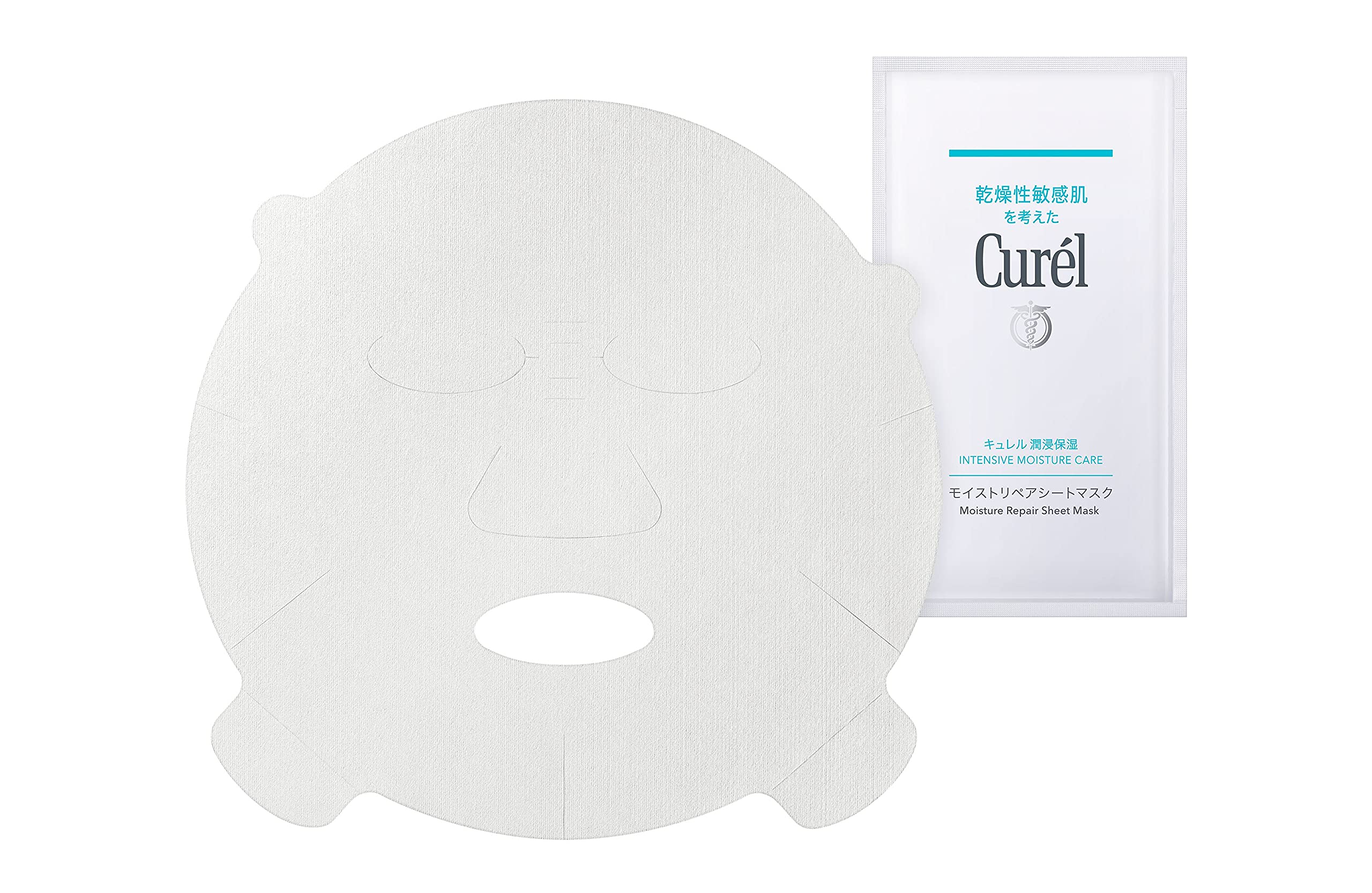 Curel Moisturizing Moisture Repair Sheet Mask [Quasi-drug] White 4 sheets