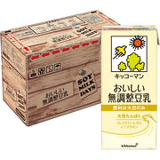 Kikkoman delicious unadjusted soy milk SOYMILK DAYS 1000ml x 6 bottles