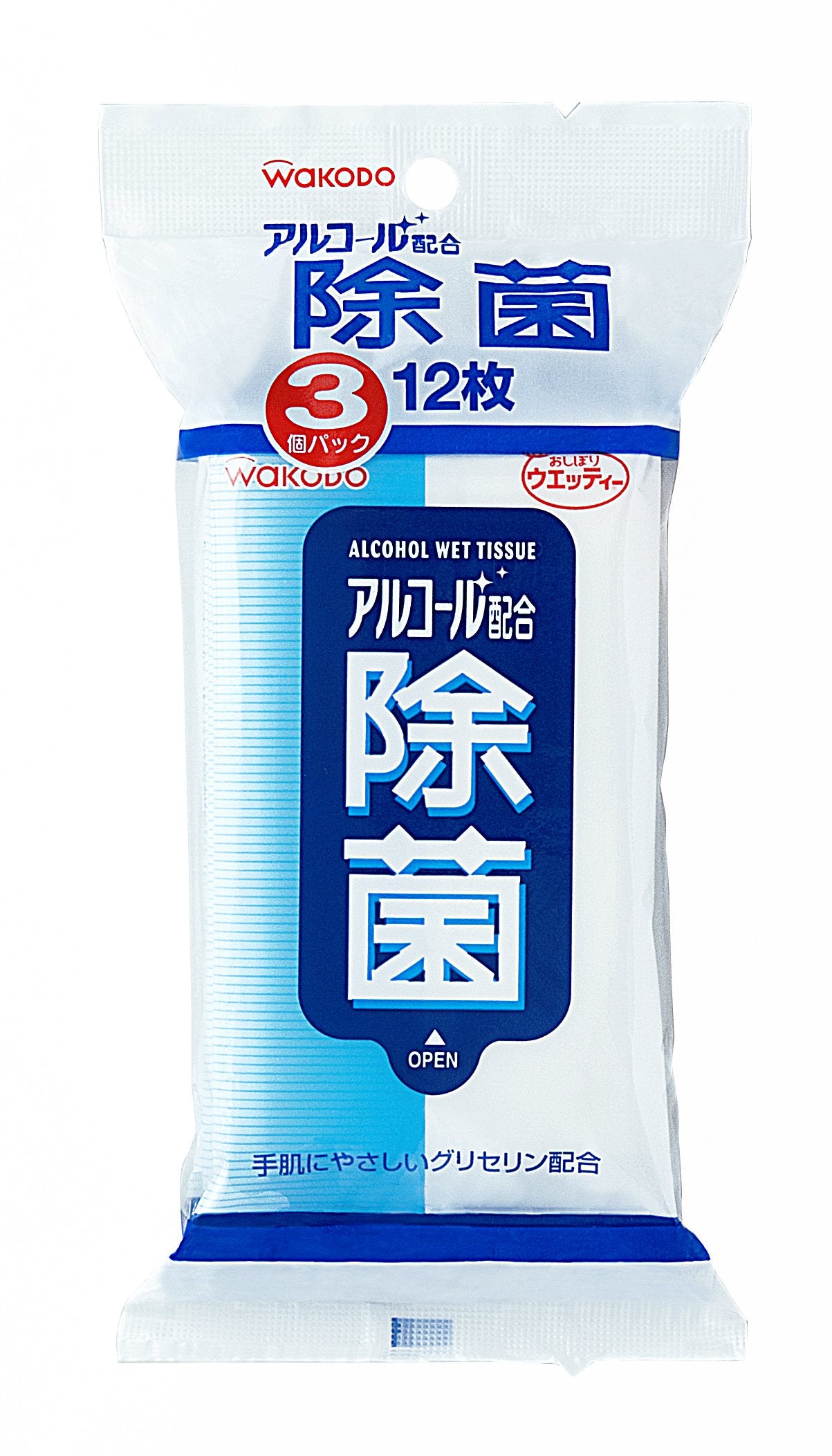 알코올 배합 제균 웨티 12장×3개 팩