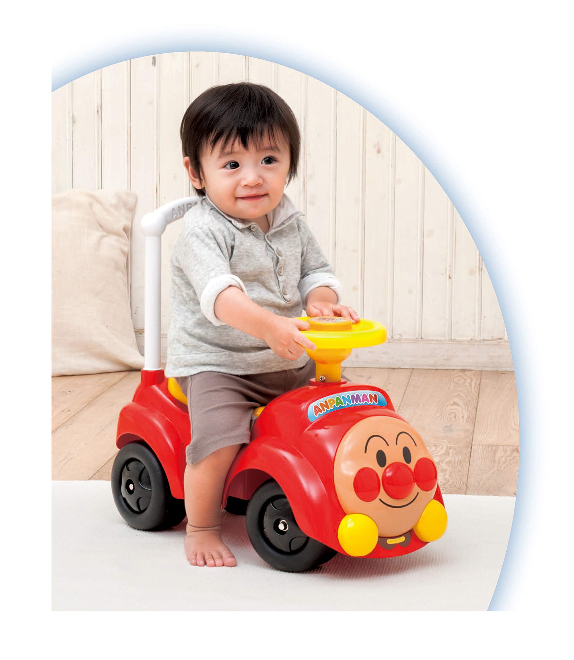 AGATSUMA Anpanman Anpanman Car with melody Target ages 1.5 to 5 years old