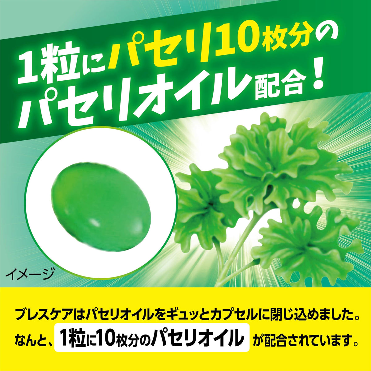 小林製薬 ブレスケア ミント 詰替え 100粒 水で飲む息清涼カプセル