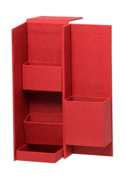 Nakabayashi Lifestyle Tool Accessory Storage Case Box S Wine Red LST-B01WR