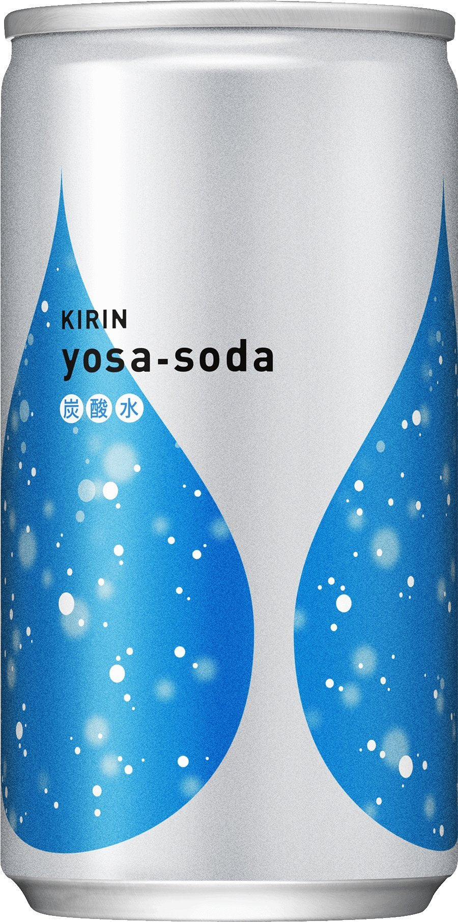 Yosa Soda Carbonated Water Unsweetened 190ml 20 Cans Carbonated Beverage Strong Carbonation