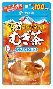 Itoen Smoothly Melting Healthy Mineral Barley Tea 80g Powder Zipper Bag Type