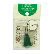 Clover Threader/Threader Knitting Threader Green 6.5x11x0.7cm