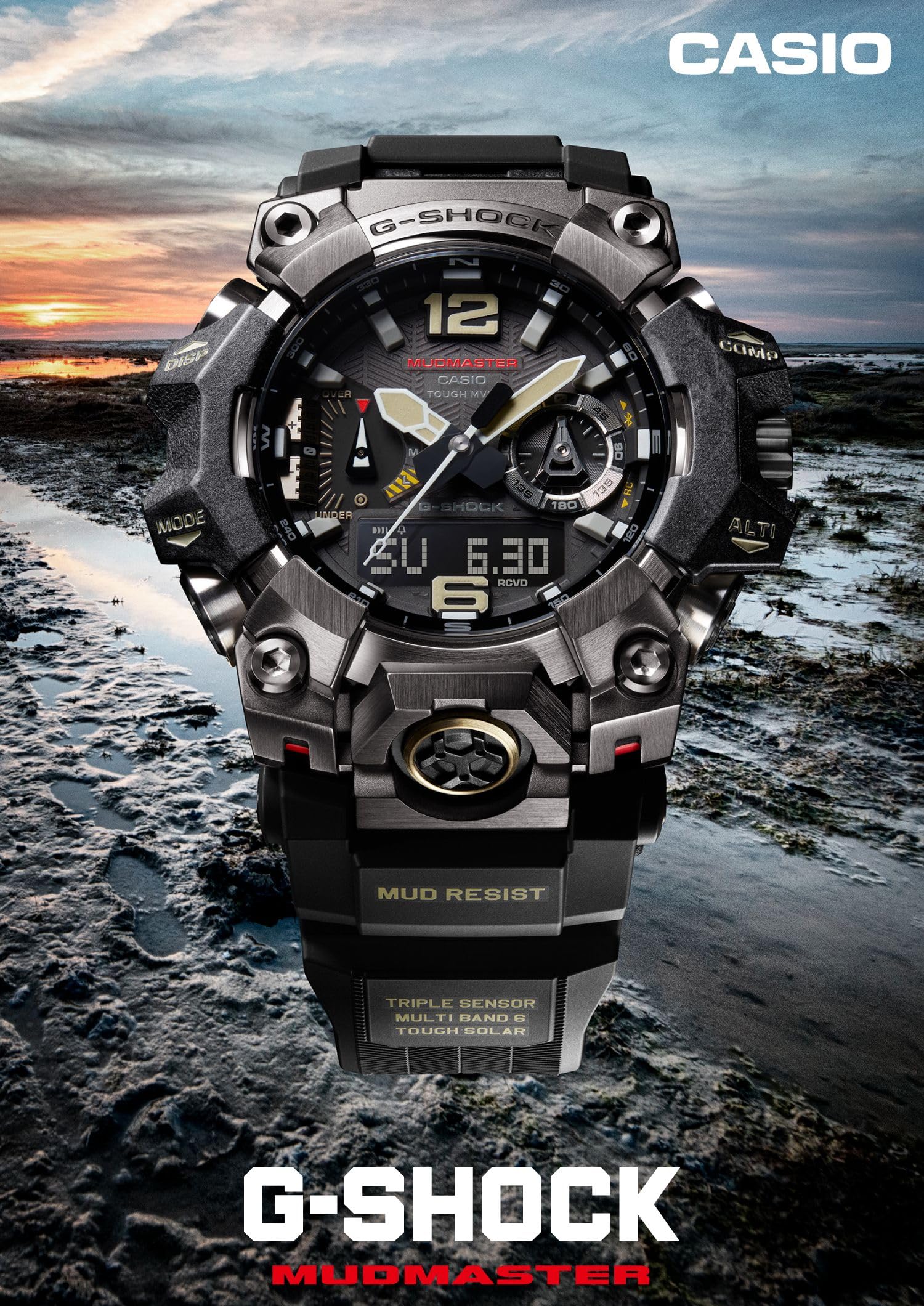 [Casio] G-Shock Watch [Domestic Genuine Product] GWG-B1000-3AJF Men's Car Key