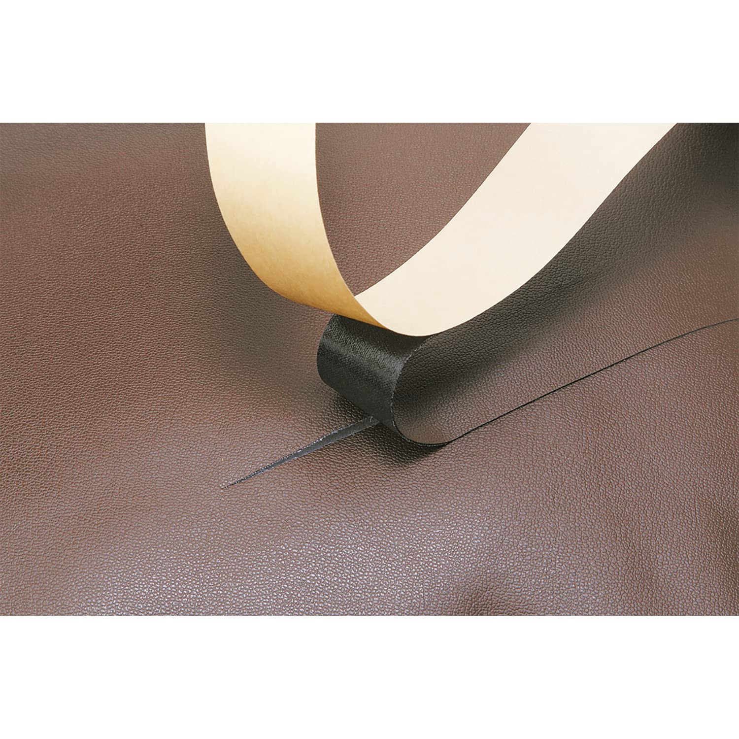 CAPTAIN88 Captain Easy Repair Series Synthetic Leather Repair Tape Width 25mm x 1m Roll #11 Black Seal Type CP211