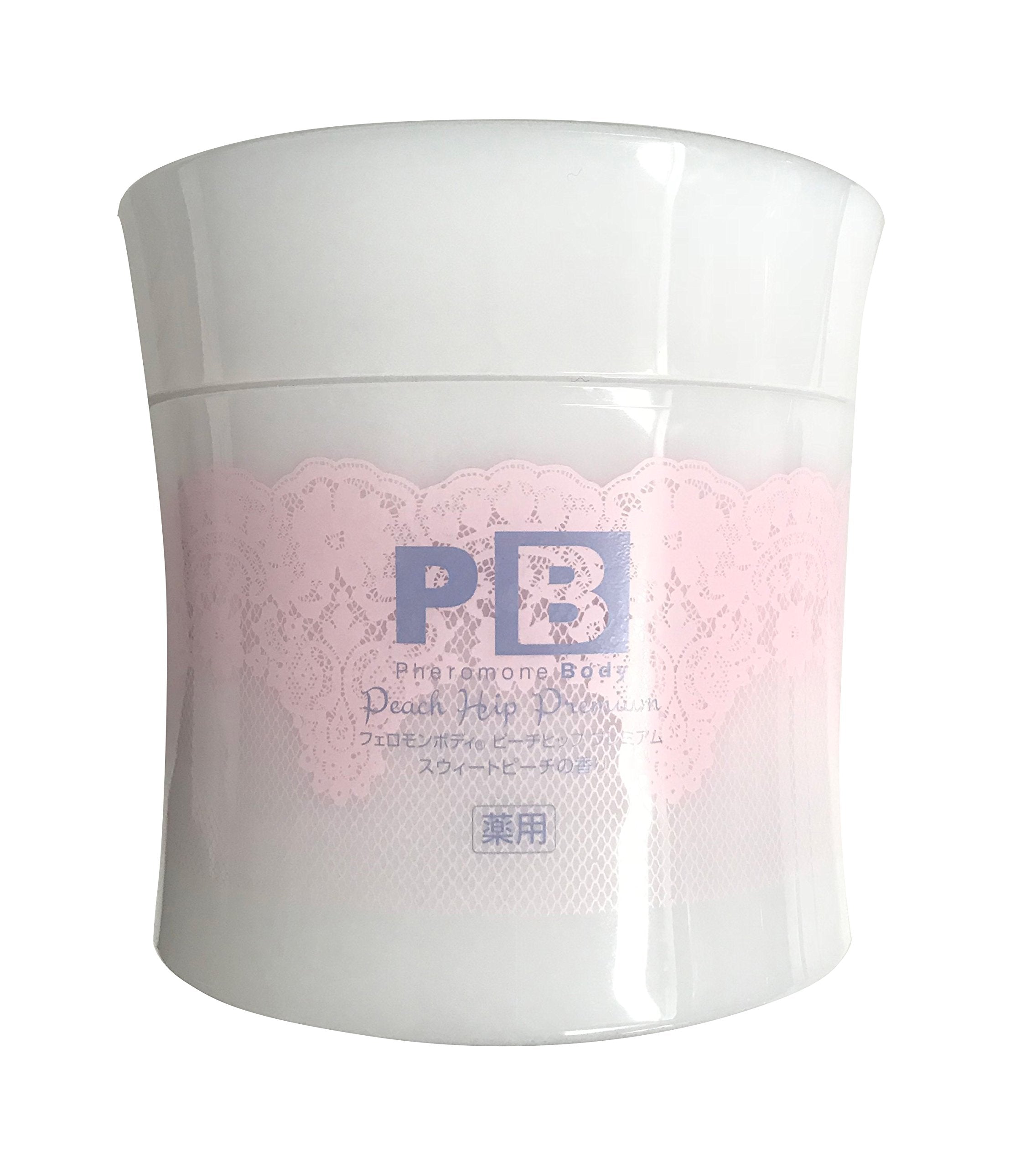 Places Pharmaceutical Medicated Pheromone Body Peach Hip Premium Cream White 500g (x 1)
