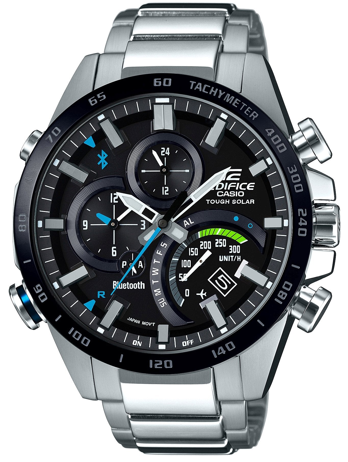 [Casio] Edifice Watch [Domestic Genuine Product] Smartphone Link EQB-501XDB-1AJF Silver