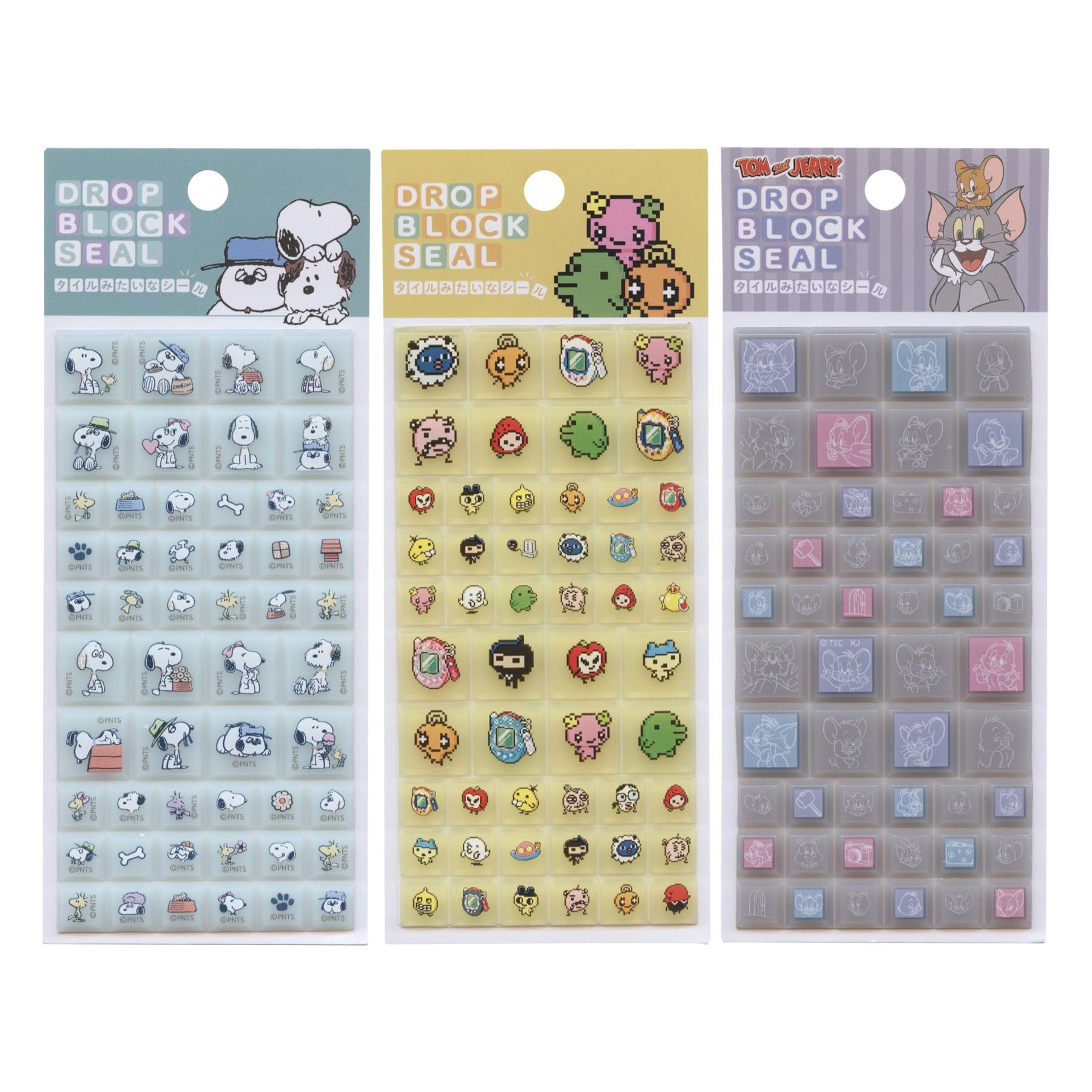 Snoopy [Seal Sheet] Drop Block Seal/Snoopy & Family Peanuts