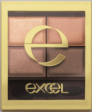 excel Skinny Rich Shadow SR03 (Royal Brown) Palette Eyeshadow Eyeshadow Palette Makeup