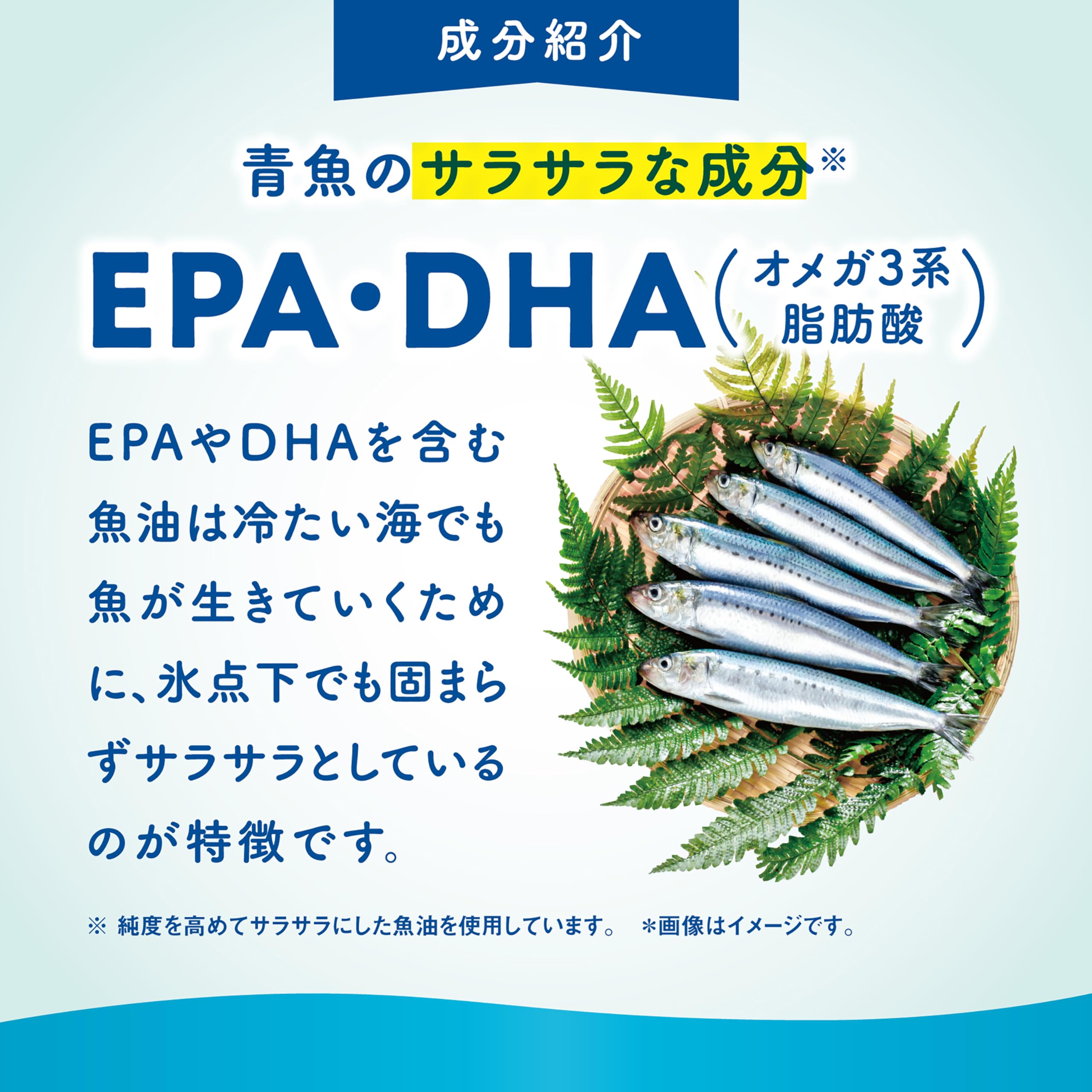 고바야시 제약의 영양 보조 식품 EPA 사프리 【푸른 생선 피쉬 오일의 살라사라 성분!】 오메가 3 지방산 EPA DHA 오메가 3 보충 [ 영양 보조 식품 / 150 알갱이 / 약 30 일분
