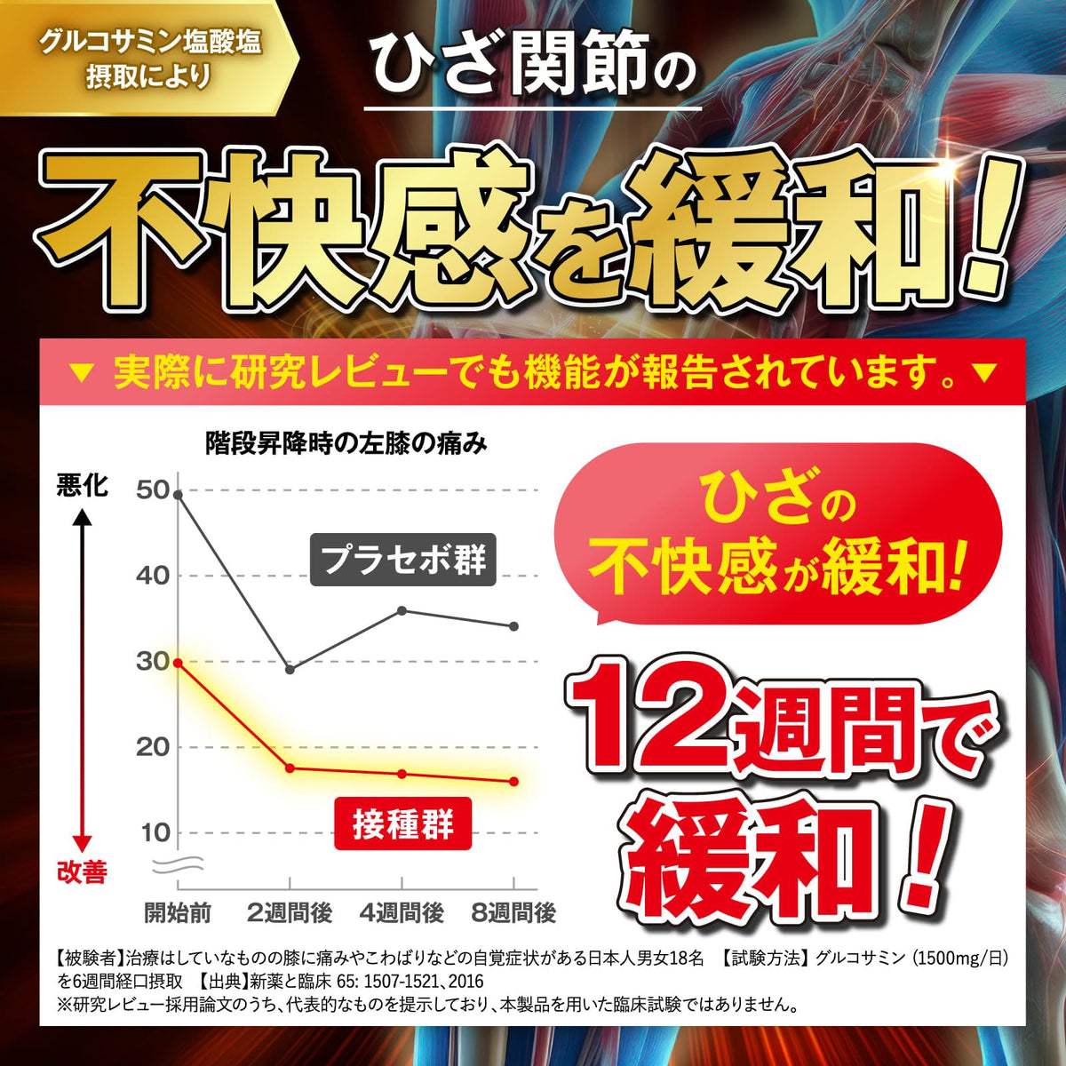 【기능성 표시 식품】 무릎 페스 Z 글루코사민 45,000mg 300 알 약 30 일분 무릎 관절 서포트