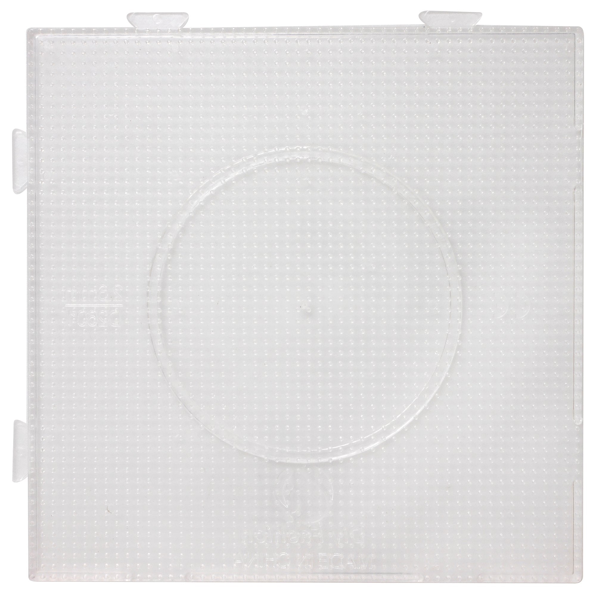 So & Yu Mini Mini Iron Beads Plate (Large) 145mm x 145mm Transparent Square 1 Piece MB-300-01
