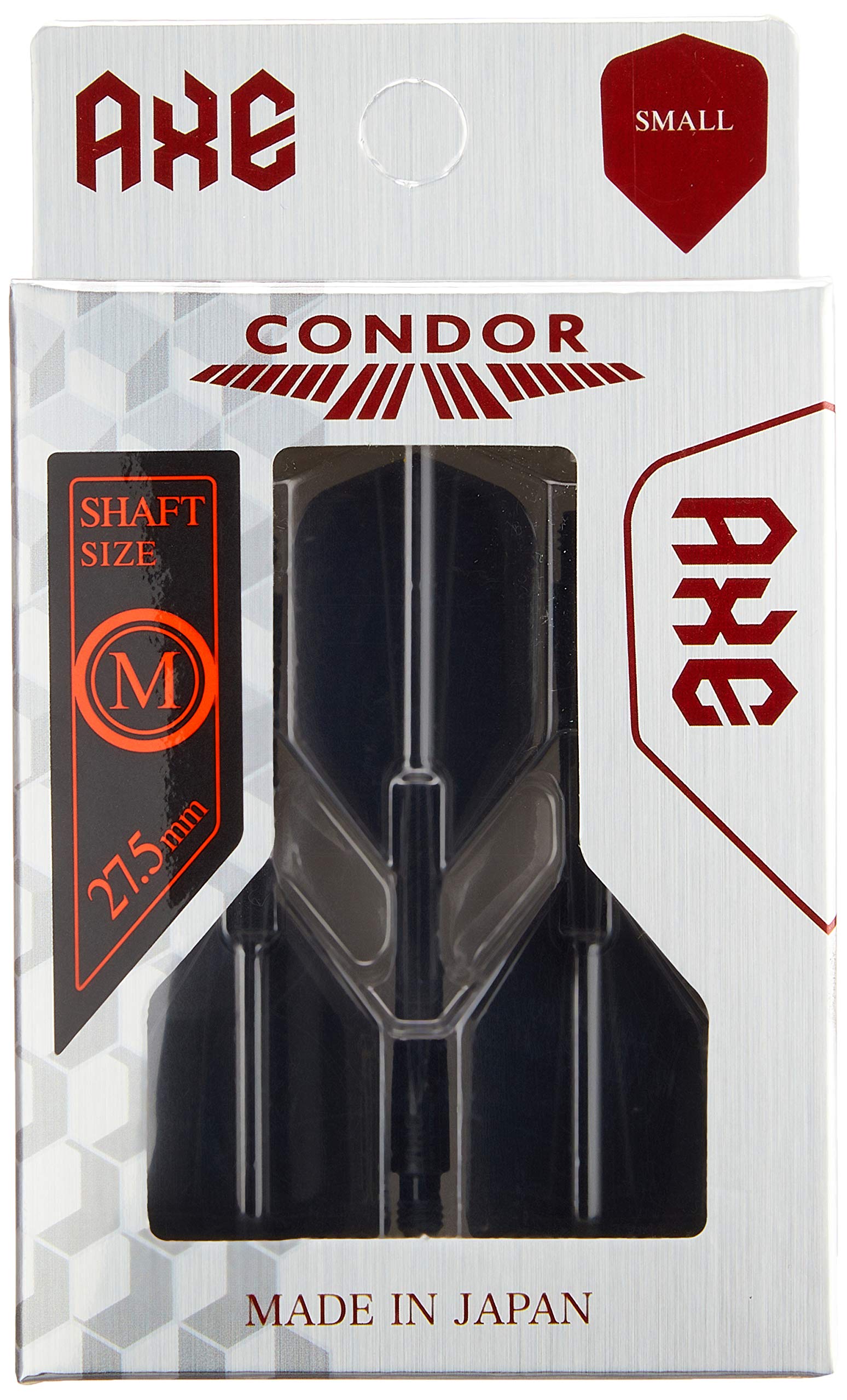 CONDOR AX REVIVAL Small M Black Dart Flight Condor Axe Small TiTO