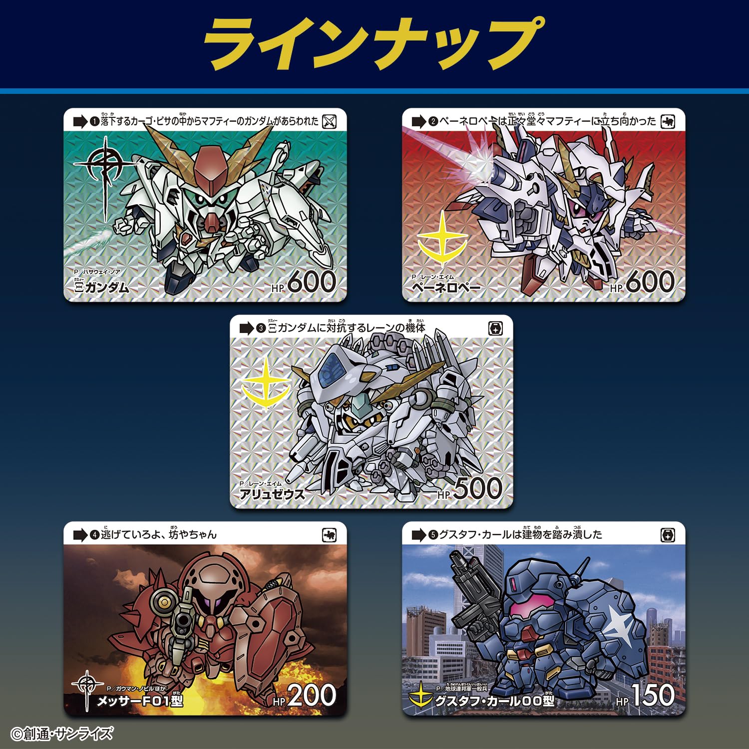 [BANDAI] Carddass Gundam Selection Vol.6 ~Flash of Light Hathaway & Char's Counterattack~ (Pack) (1BOX 20 pieces)