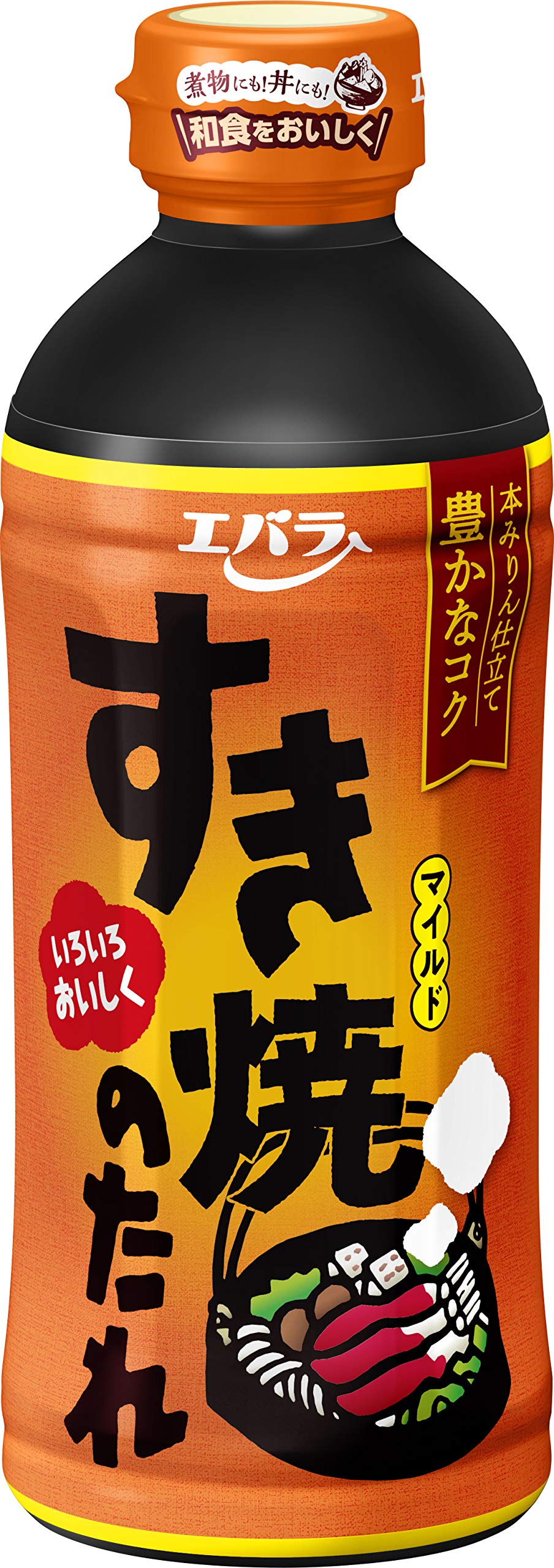 [에바라] 스키야키 양념장 마일드 500ml × 1병(스키야키 소스 스키야키 스키야키 소스)