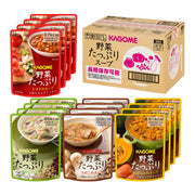 【비상식 보존식 비축 방재】 카고메 야채 듬뿍 스프 SO-50(160g×4종×각 4봉 총 16봉)