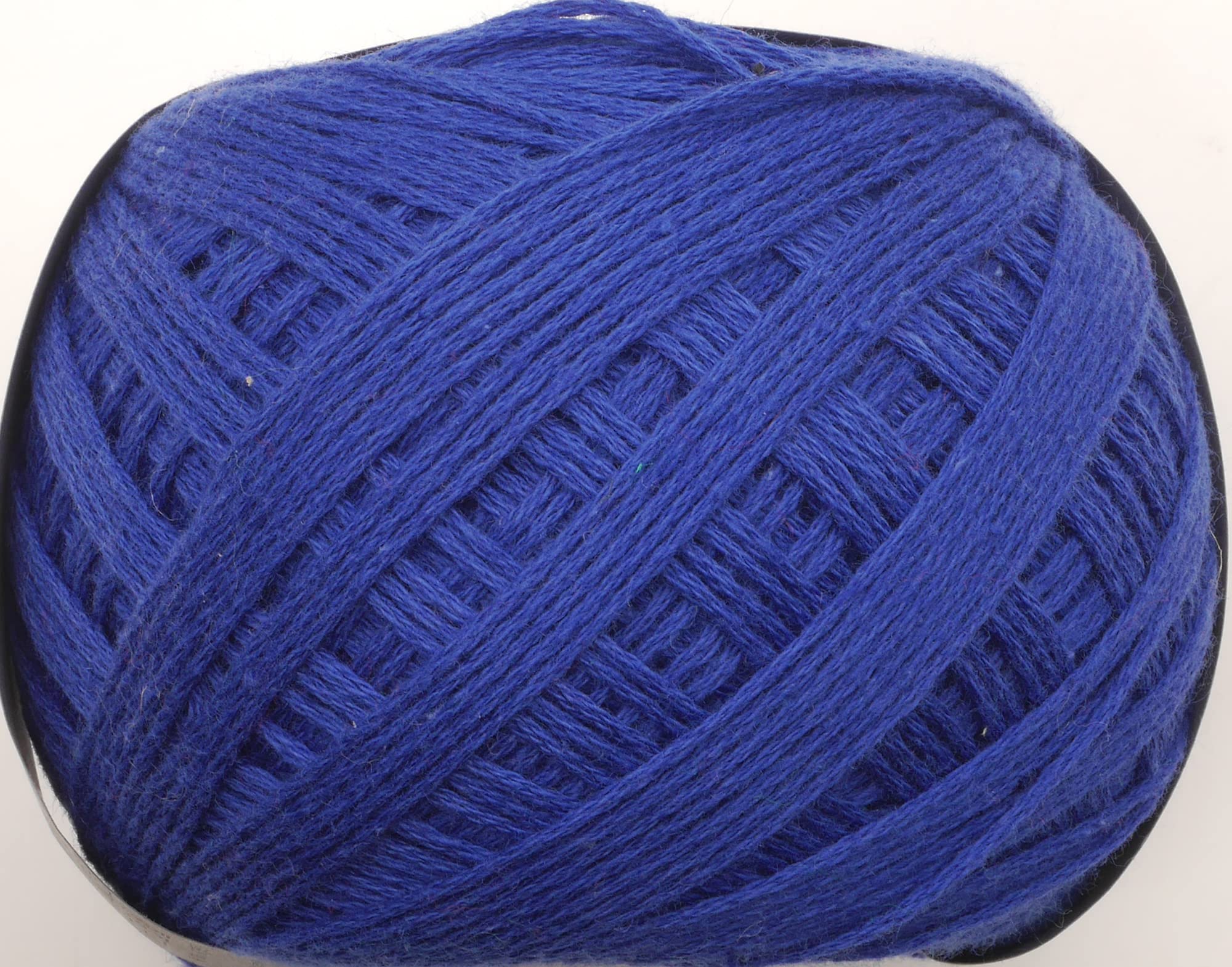 DARUMA Hand Knitted Wool Linen Ramie Cotton Medium Fine COL. 104 Royal Blue Approx. 50g 201m 4210