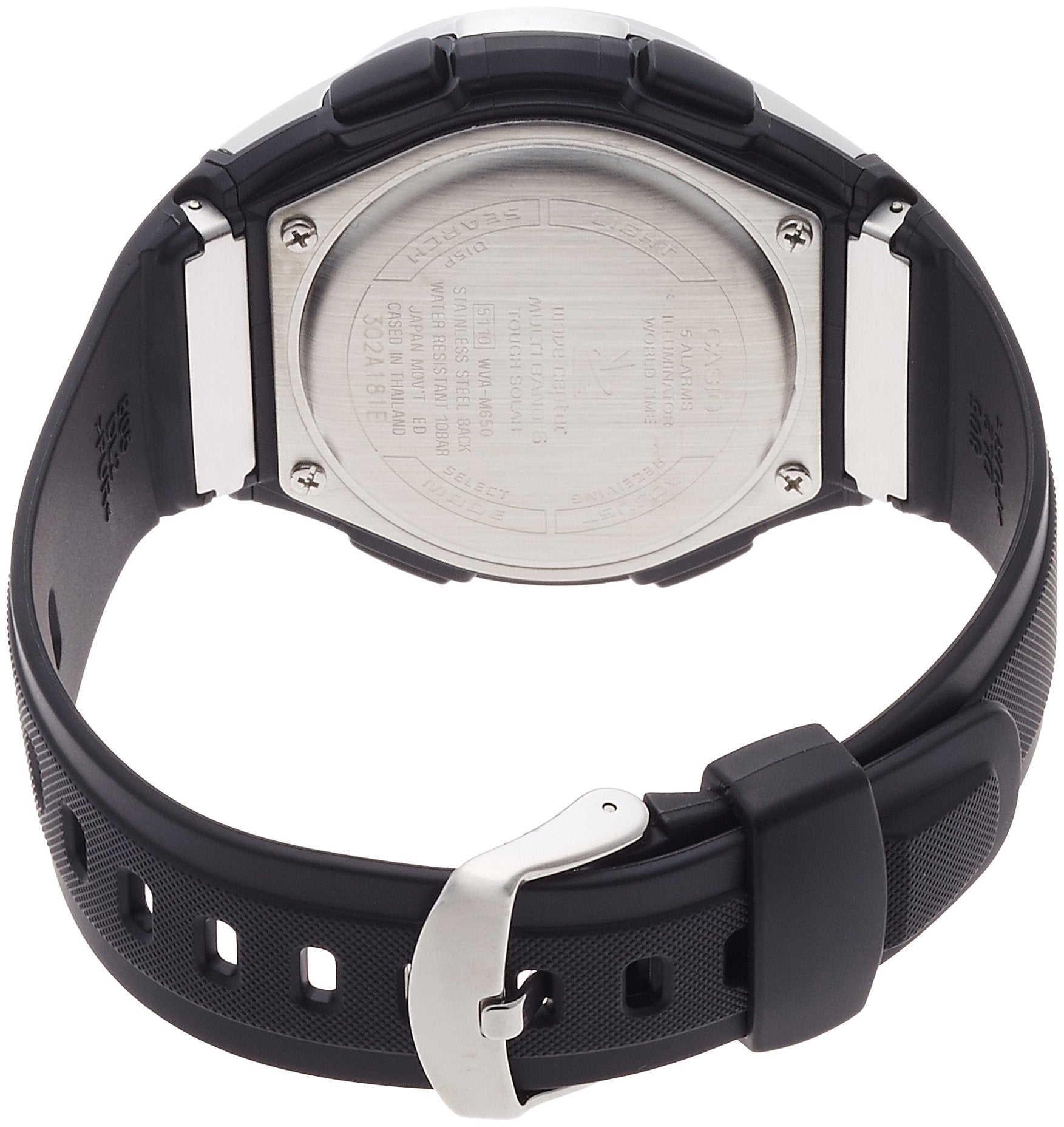 [Casio] Wave Ceptor Watch [Domestic Genuine Product] Radio Solar WVA-M650-1AJF Men's Black