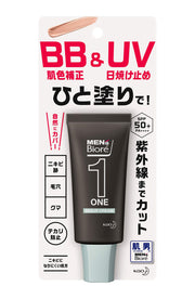 Men's Biore ONE BB&UV Cream SPF50+/PA++++ BB Cream 30g Beige
