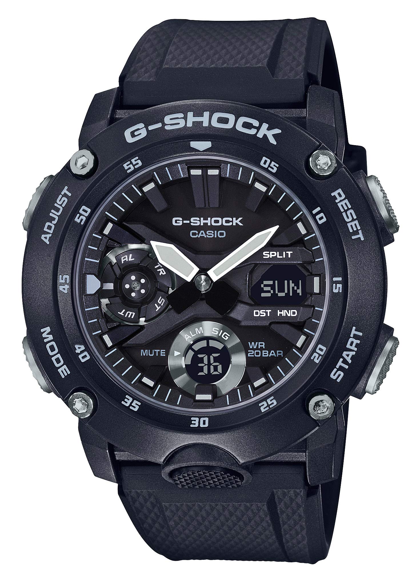 [Casio] G-Shock Watch [Domestic Genuine Product] Carbon Core Guard Structure GA-2000S-1AJF Men's Black