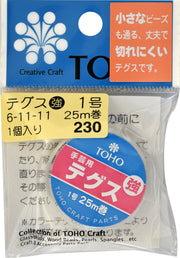 TOHO 테구스 두께 약 0.17mm×약 25m권 강 1호 스키 6-11-11