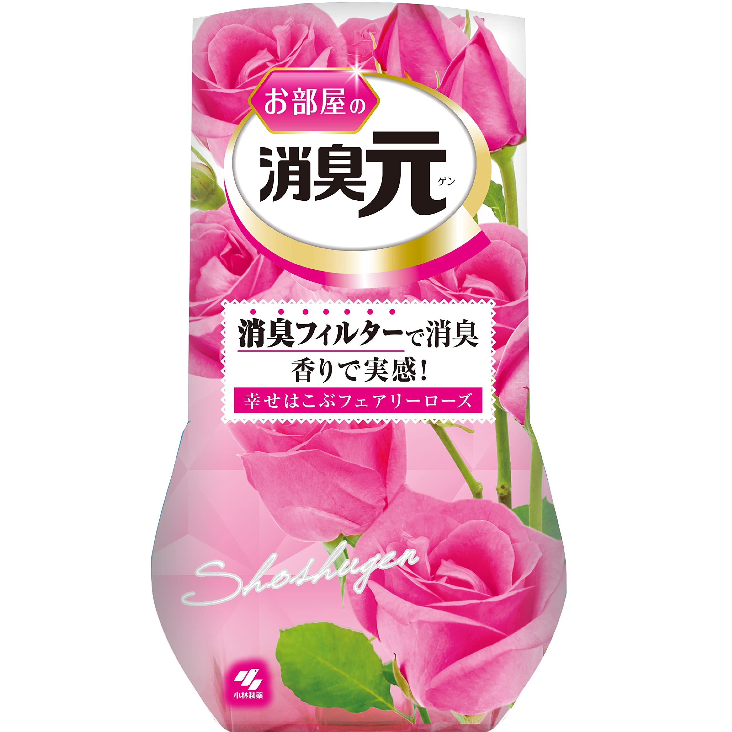 Room Deodorizer Deodorant Air Freshener for Room Happiness is Kobu Fairy Rose 400ml