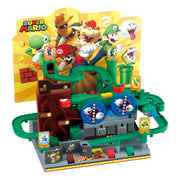 EPOCH 2 people Super Mario Adventure Game DX Bowser's Castle and 7 Traps