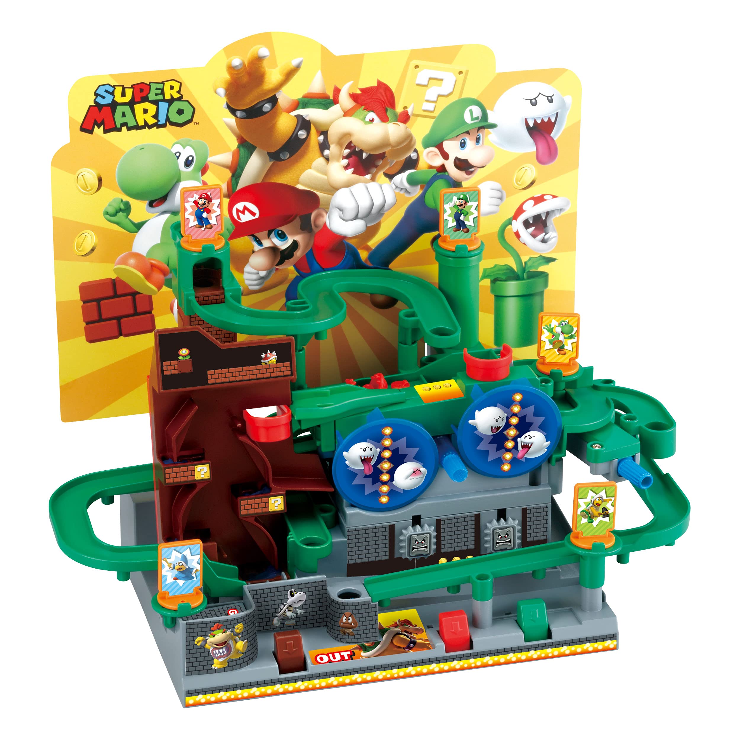 EPOCH 2 people Super Mario Adventure Game DX Bowser's Castle and 7 Traps