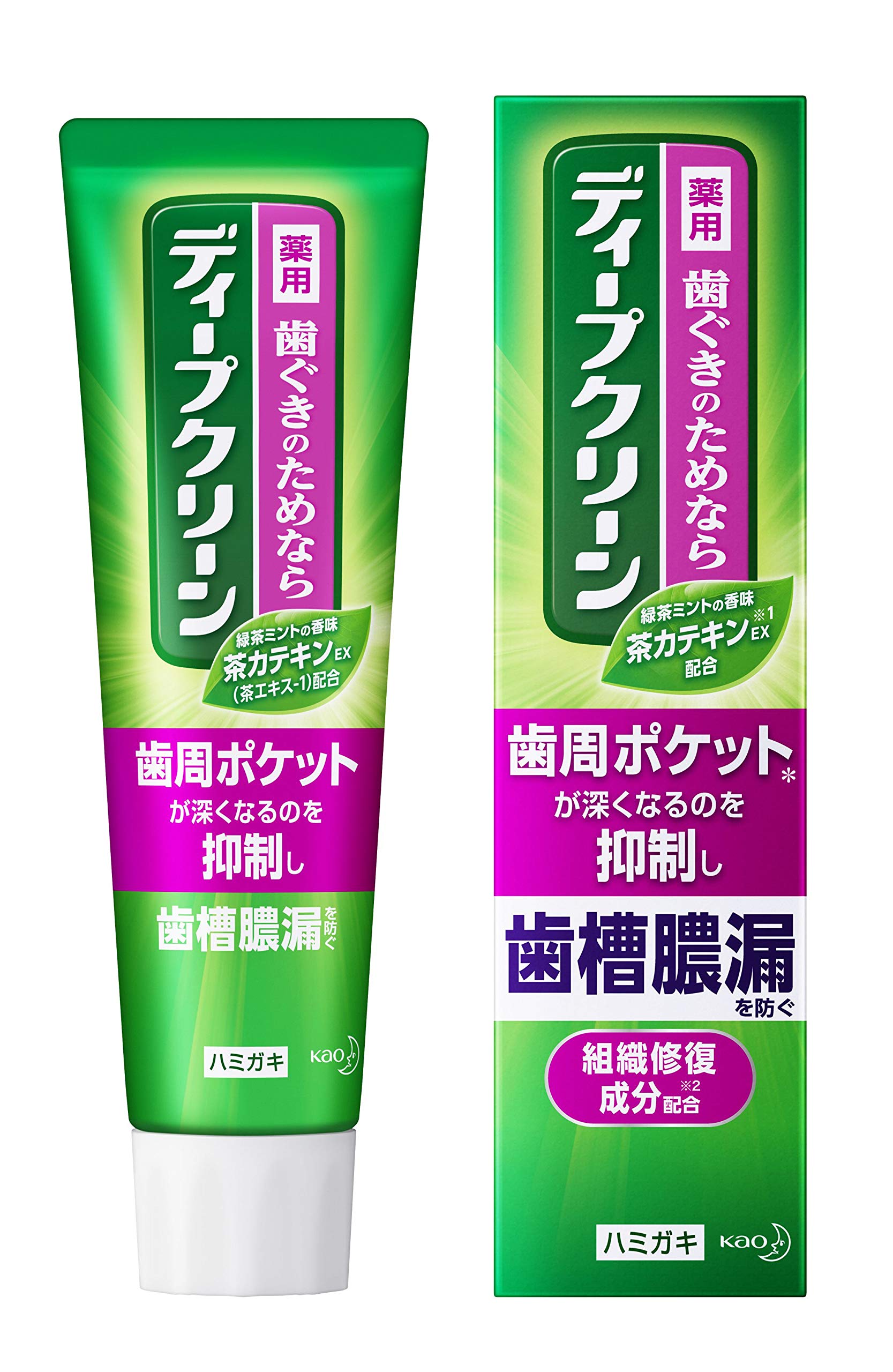 Deep Clean Medicated Toothpaste Pyorrhoea and Bad Breath Prevention 100g [Quasi-drug]